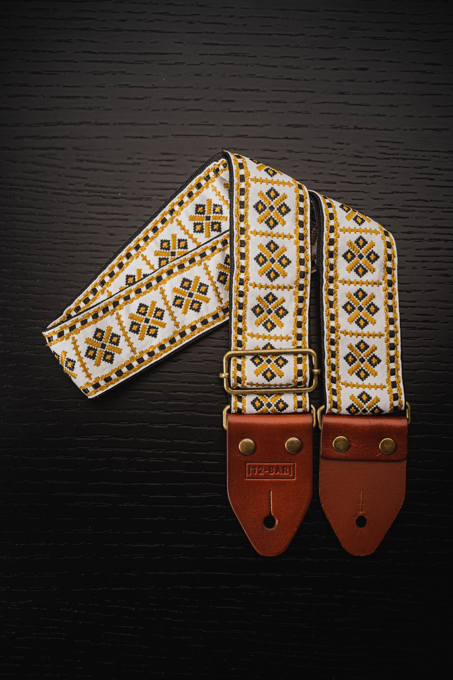 Aztec vintage retro guitar strap