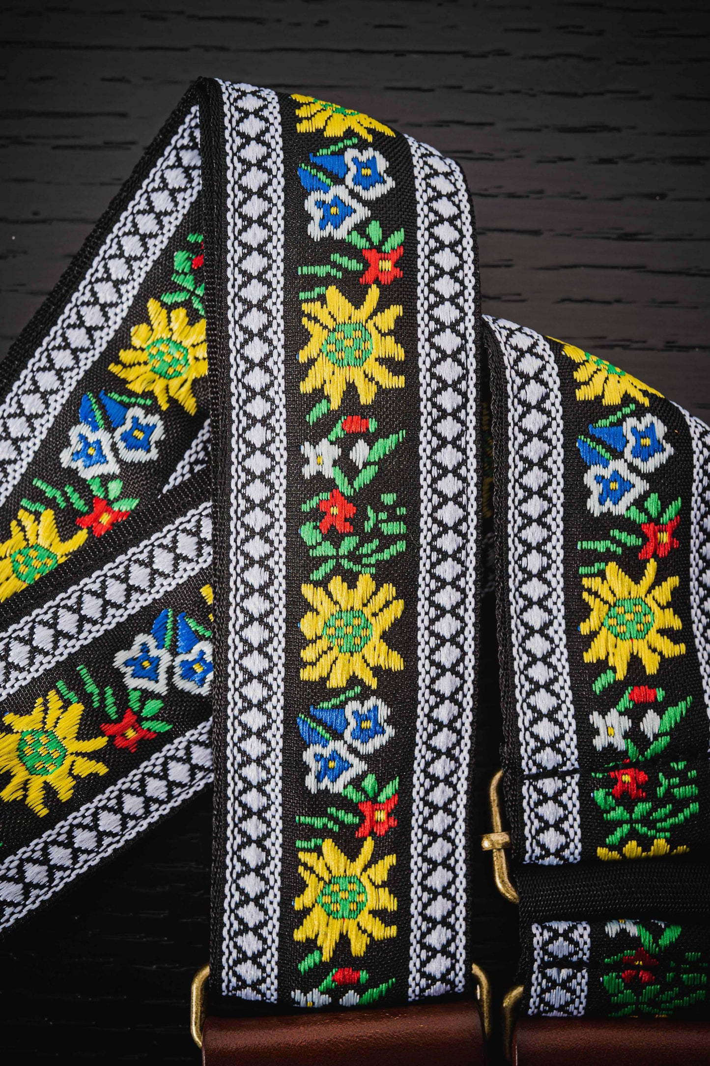 Hippe freo vintage retro guitar strap