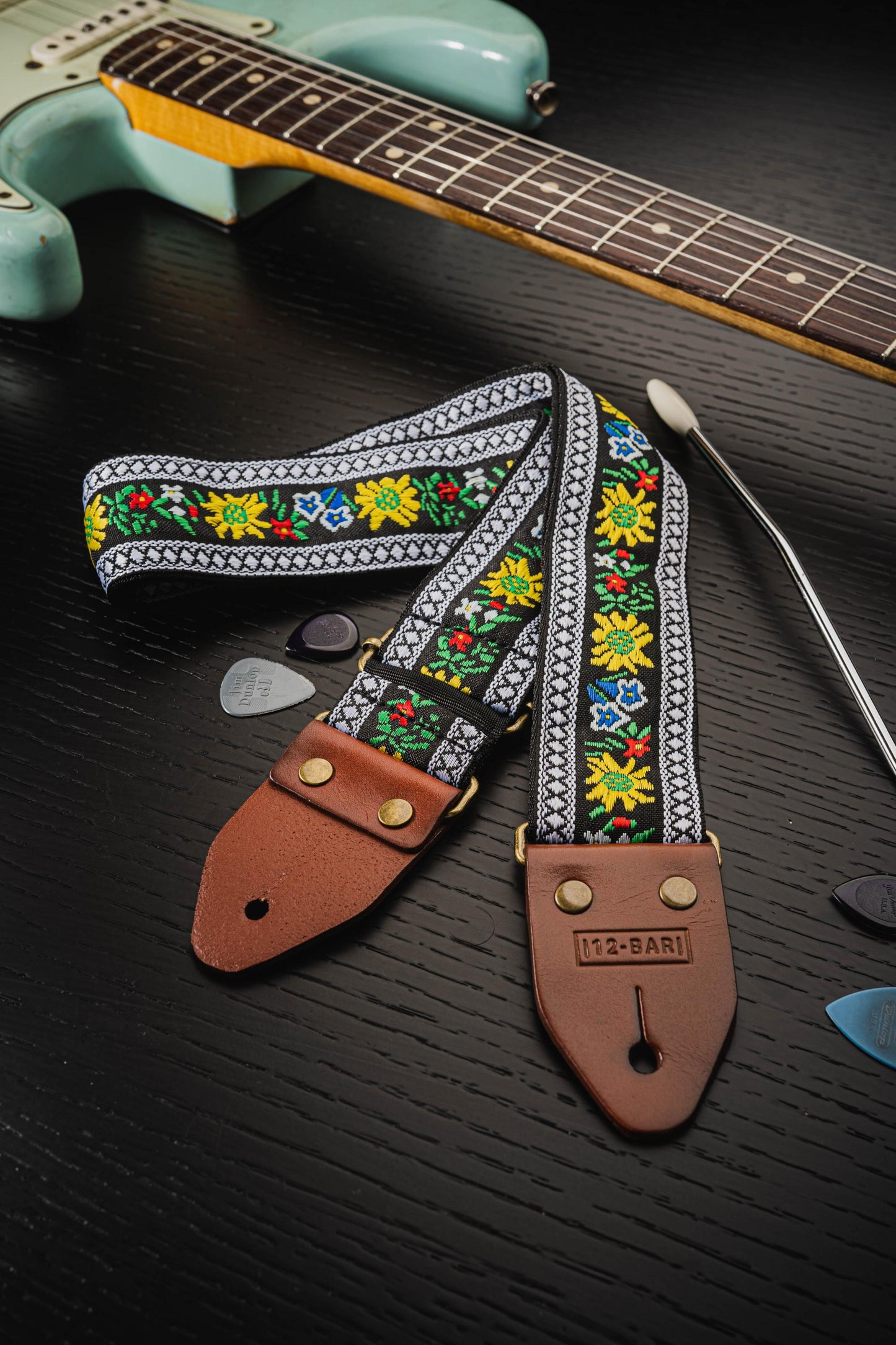 Hippe freo vintage retro guitar strap