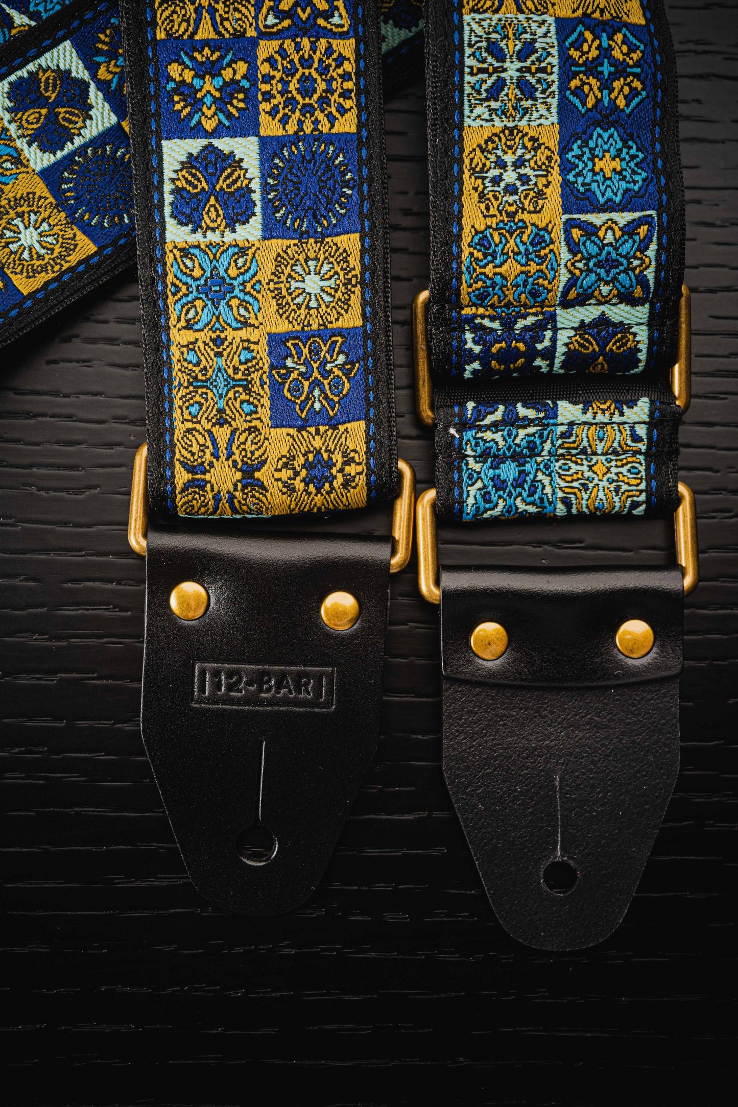 King David vintage retro guitar strap