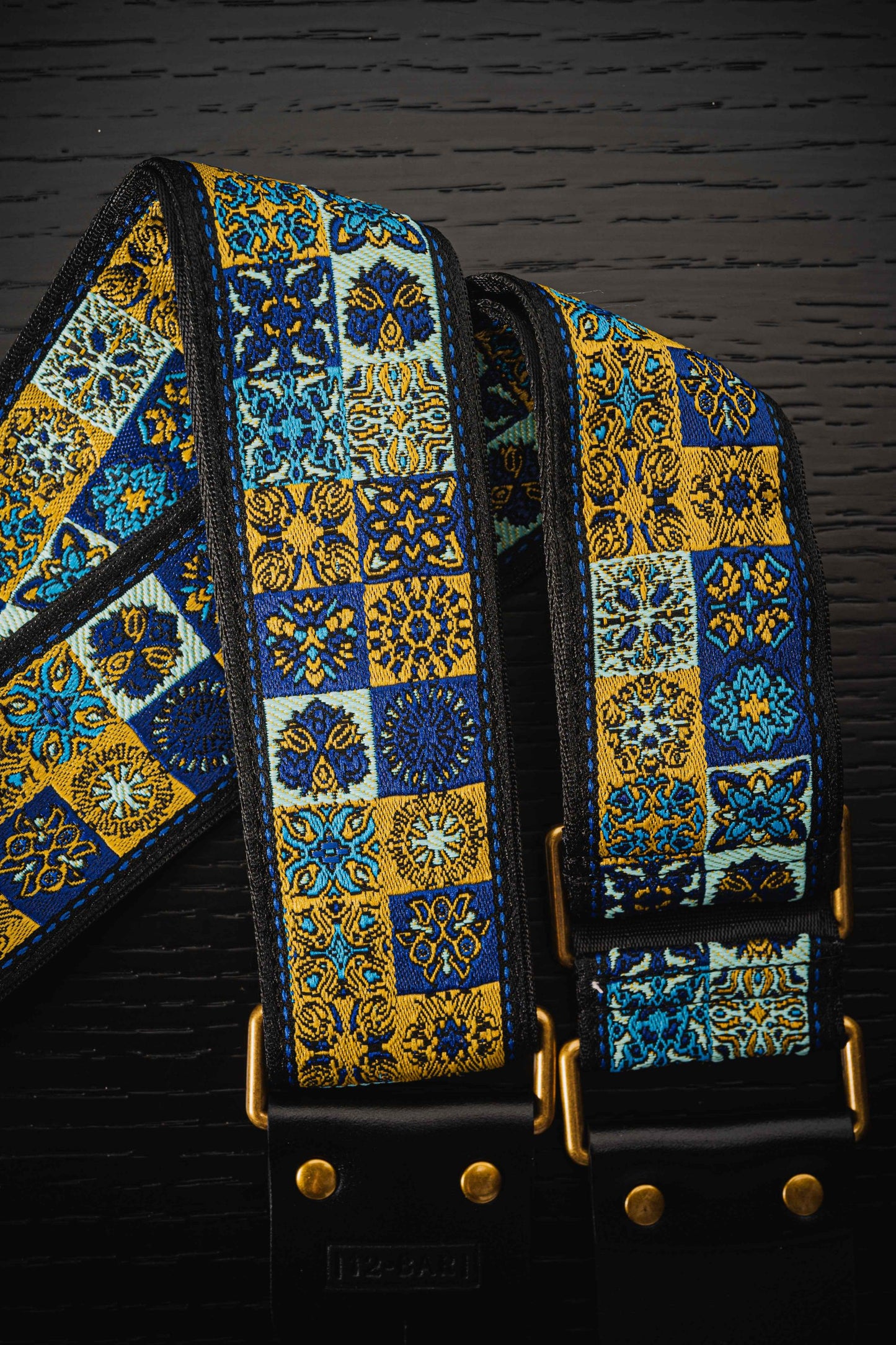 King David vintage retro guitar strap