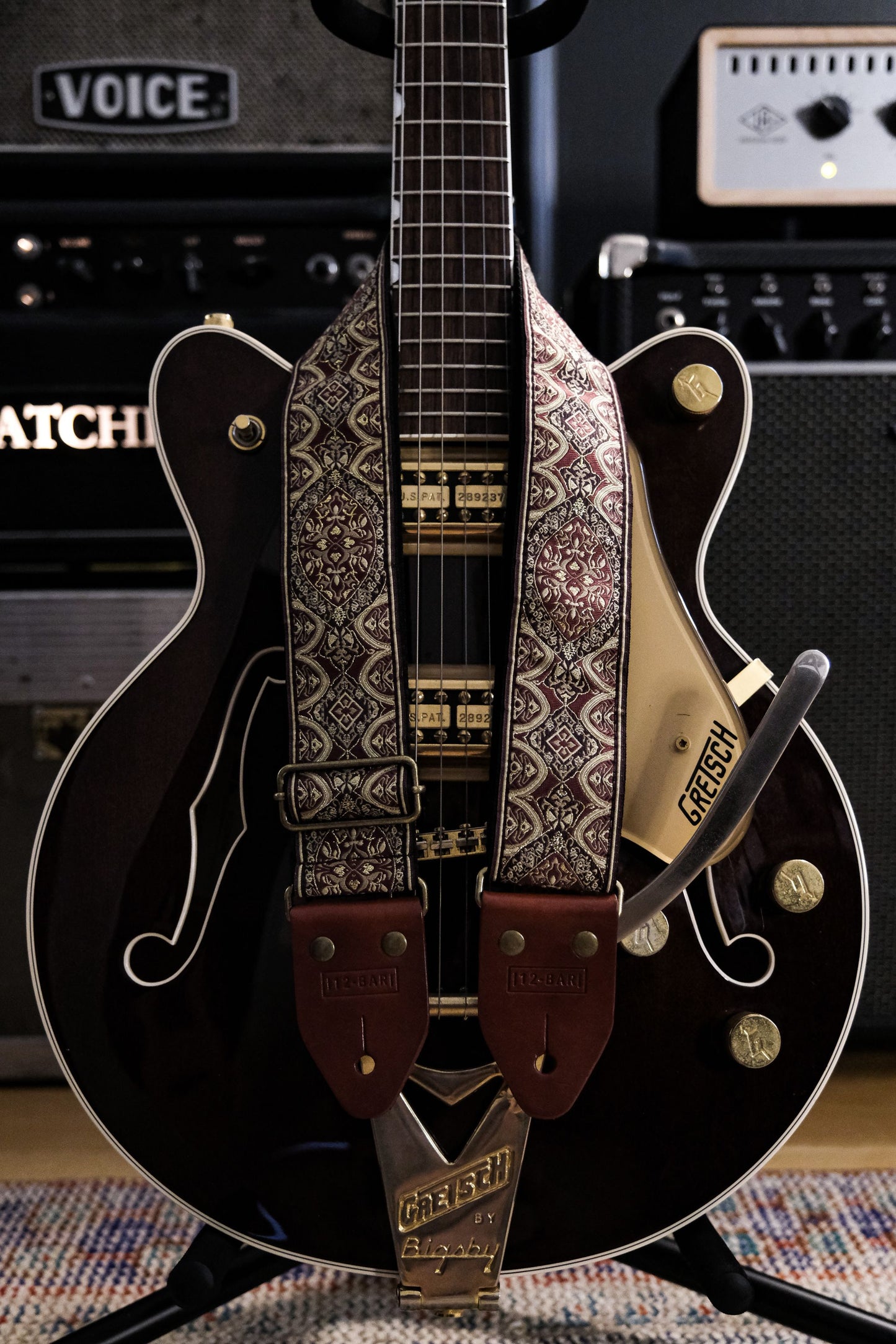 Keraton vintage retro guitar strap