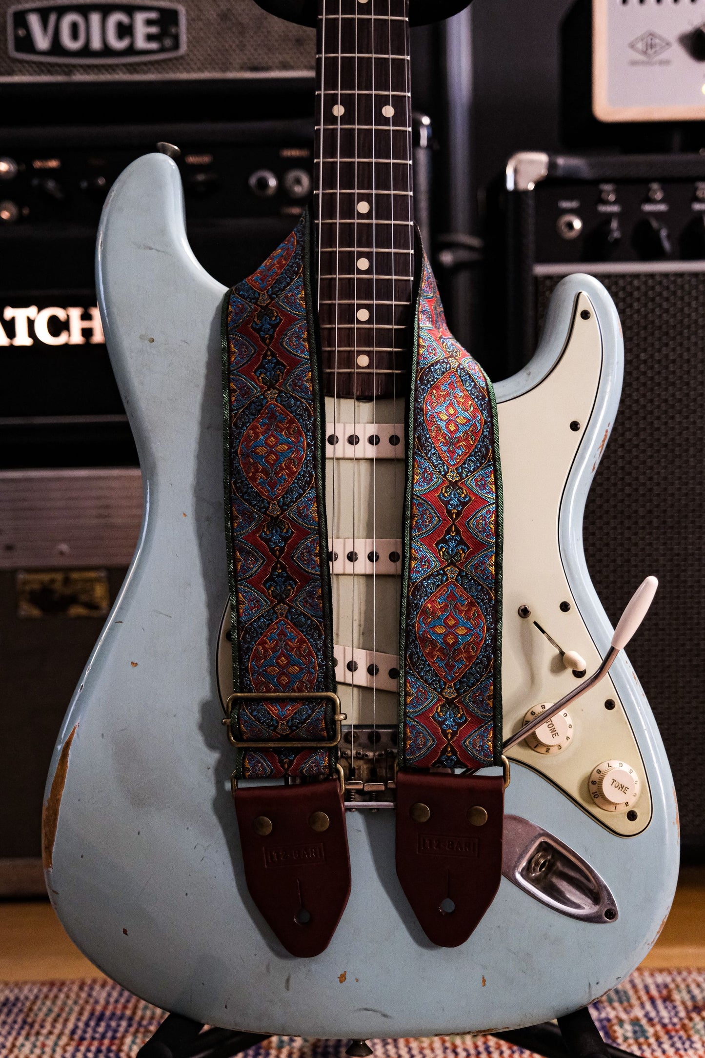 Noosa vintage retro guitar strap