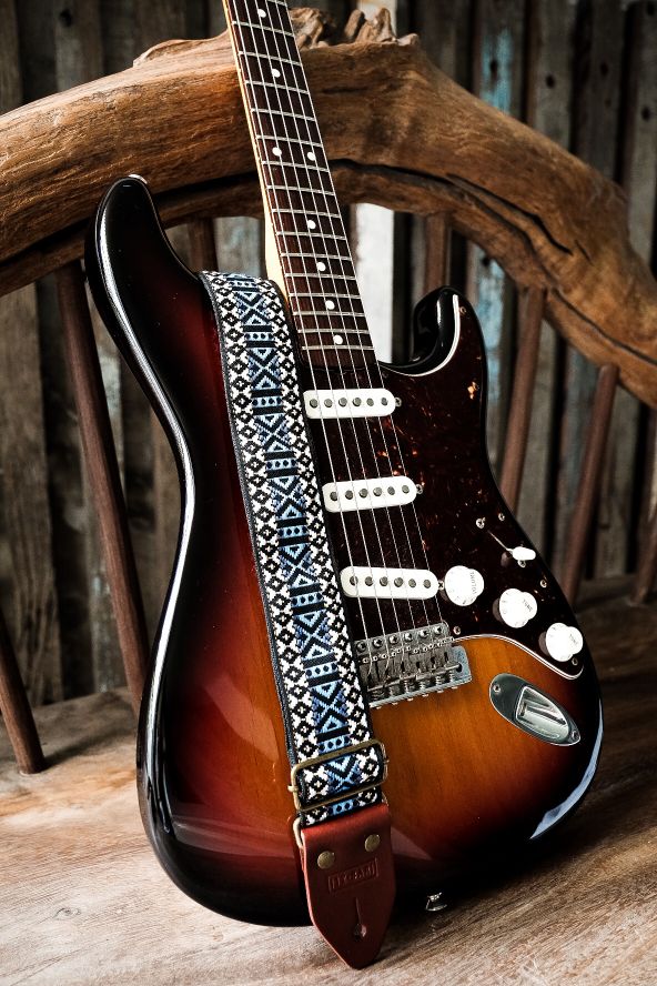 Rimba vintage handmade traditional guitar strap