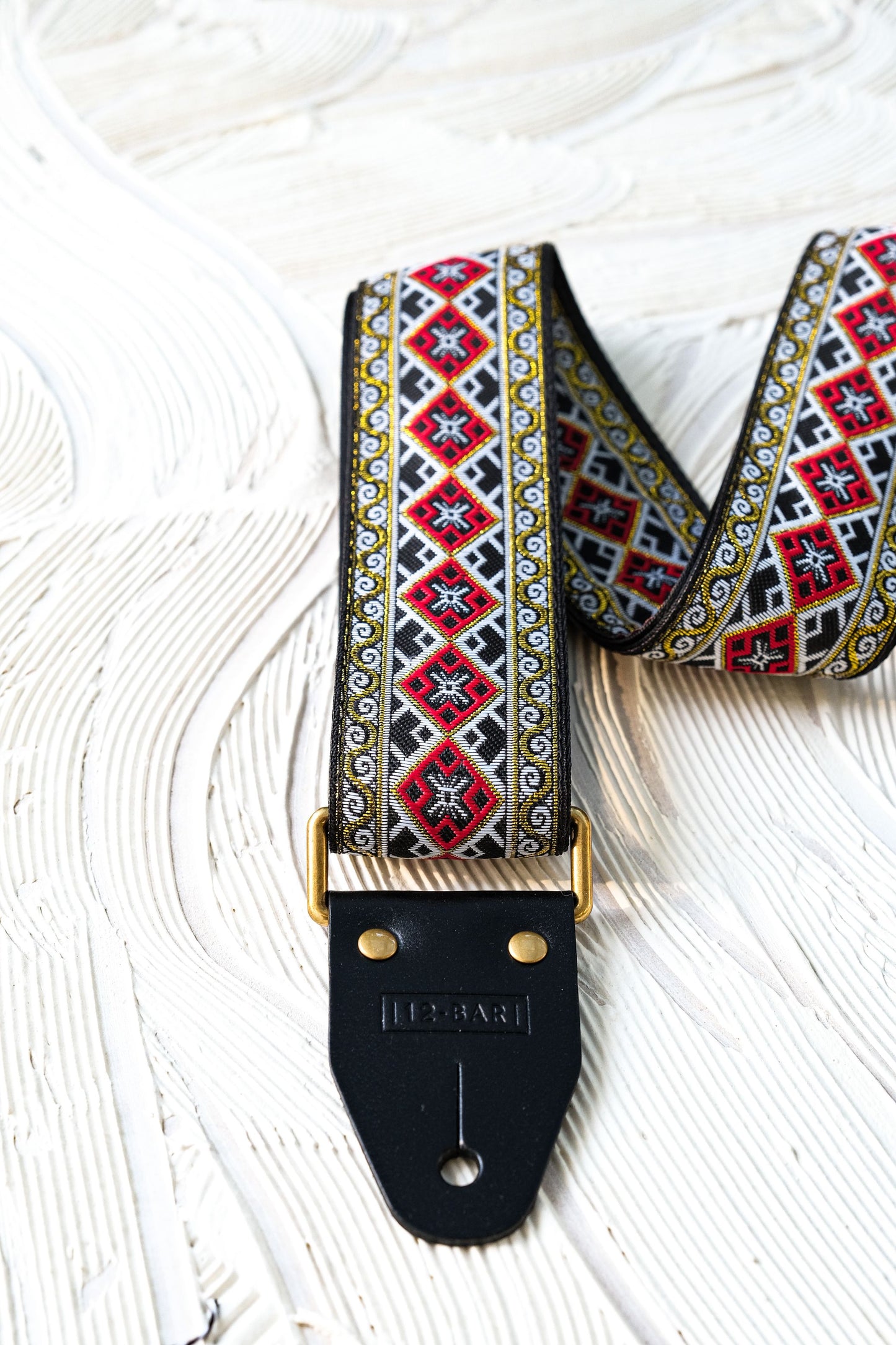 Tehran vintage retro guitar strap