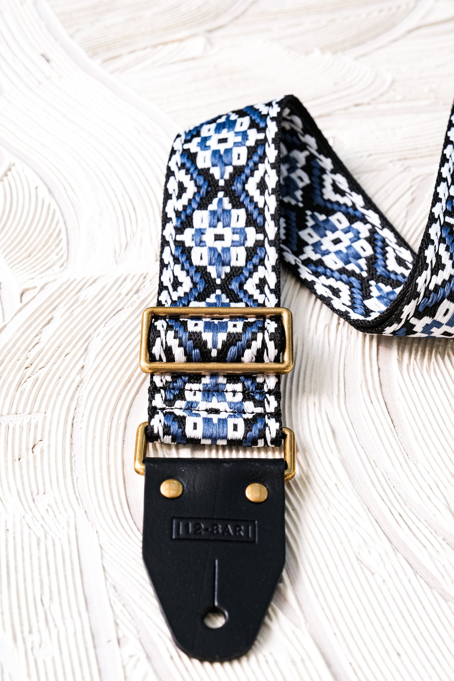 Marrakech Navy vintage retro guitar strap