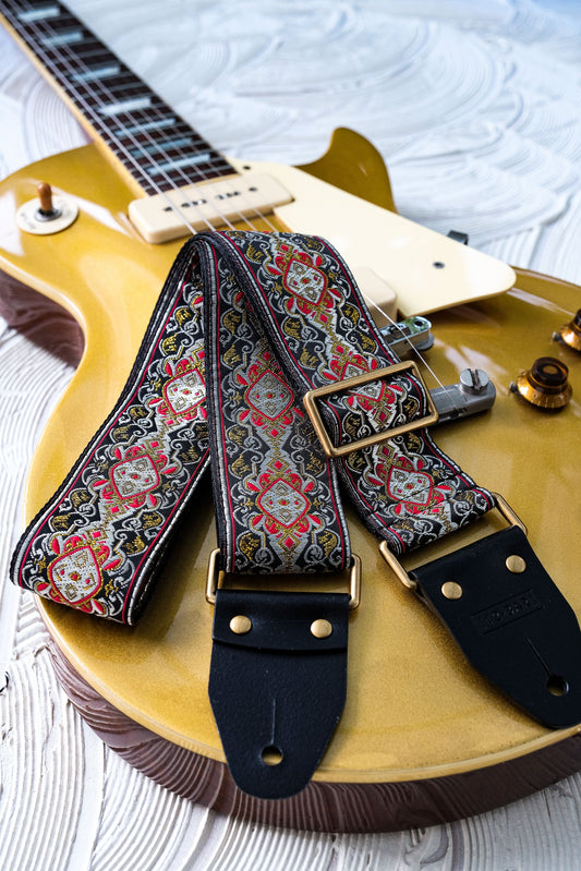 Queen of Persia vintage retro guitar strap