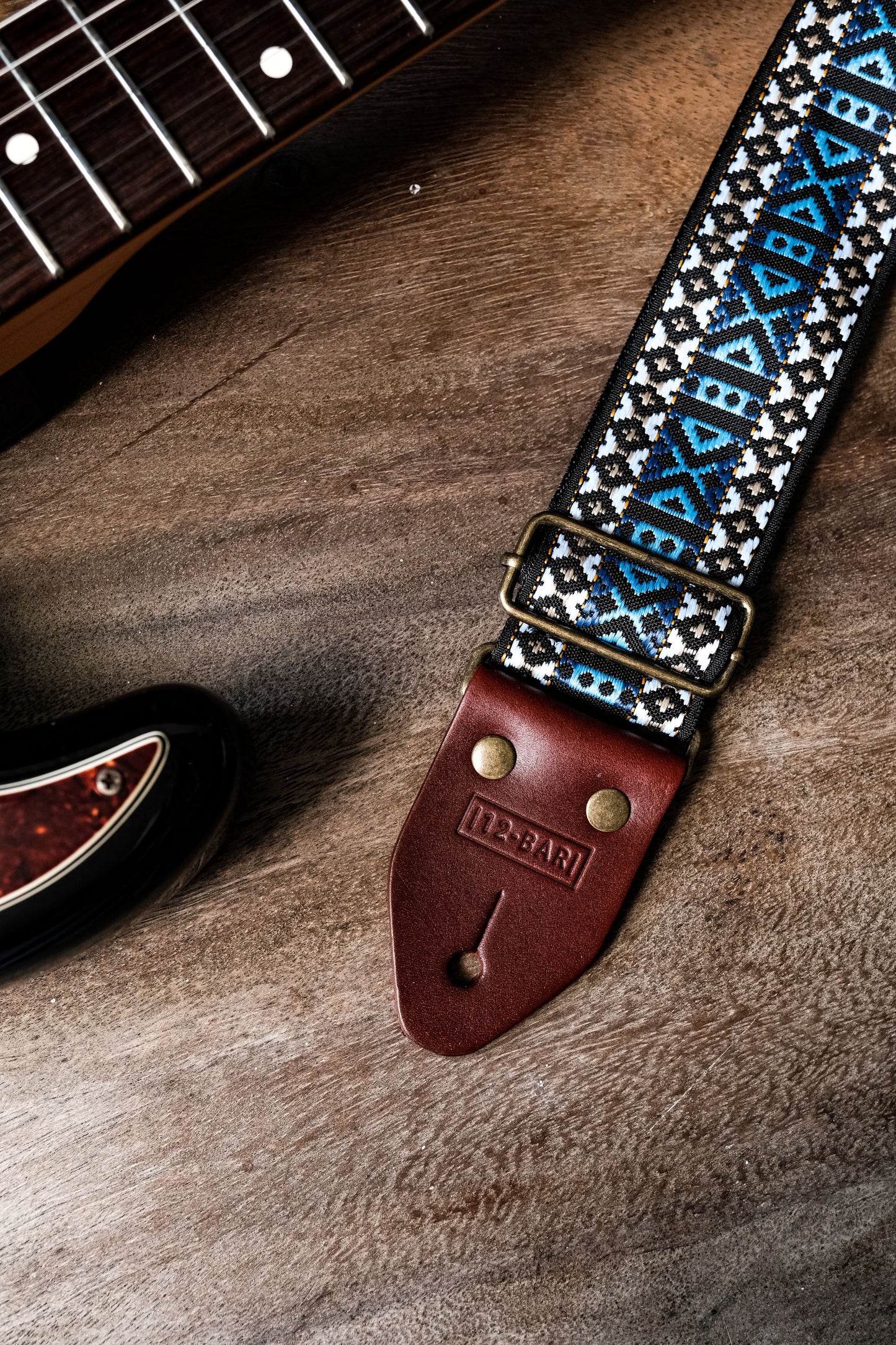 Rimba vintage handmade traditional guitar strap